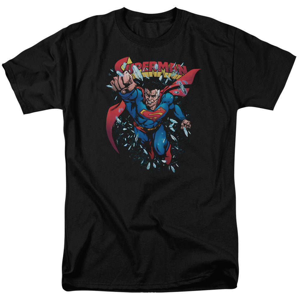 Superman Old Man Kal Mens T Shirt Black