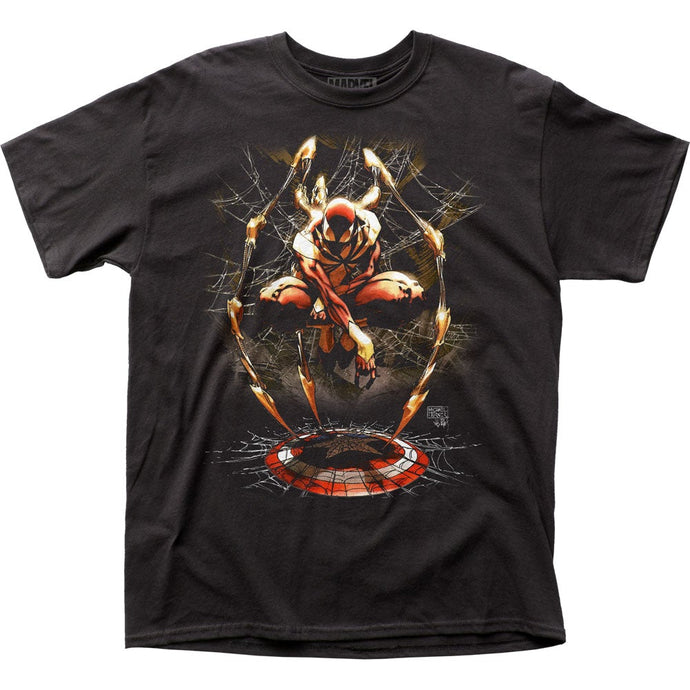 Spider-Man Iron Spider Mens T Shirt Black