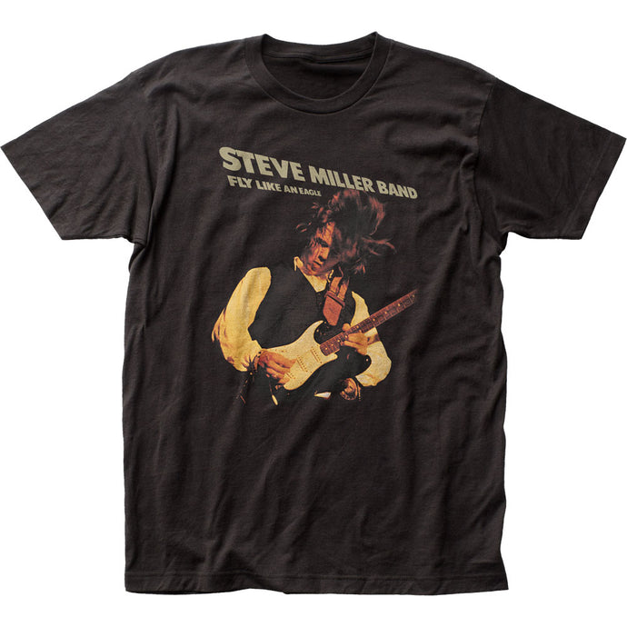 Steve Miller Band Fly Like An Eagle Mens T Shirt Black