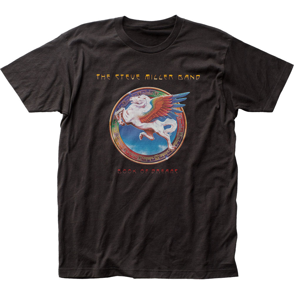 Steve Miller Band Book Of Dreams Mens T Shirt Black