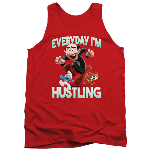 Smurfs Gargamel Mens Tank Top Shirt Red