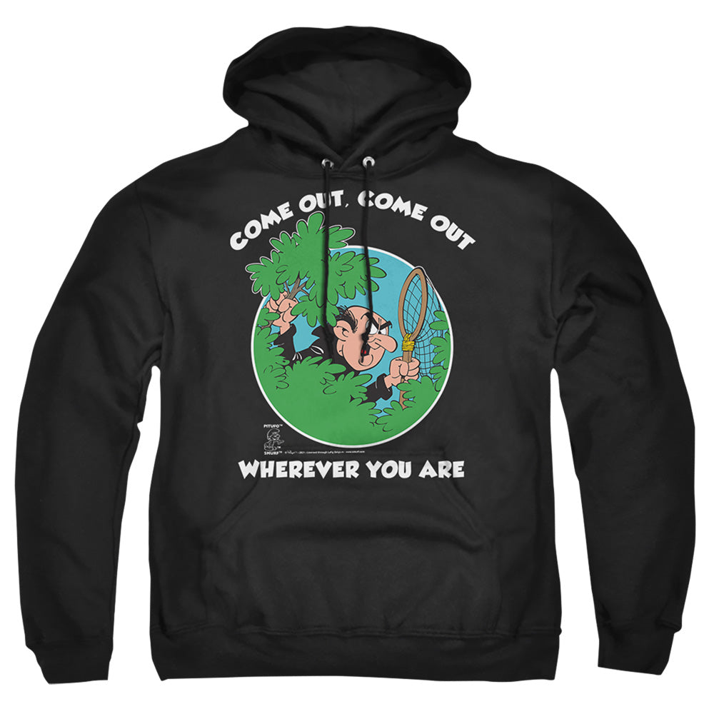 Smurfs Gargamel Mens Hoodie Black