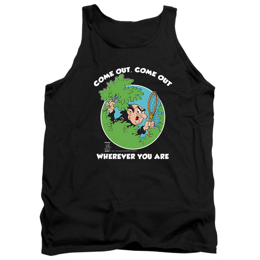 Smurfs Gargamel Mens Tank Top Shirt Black