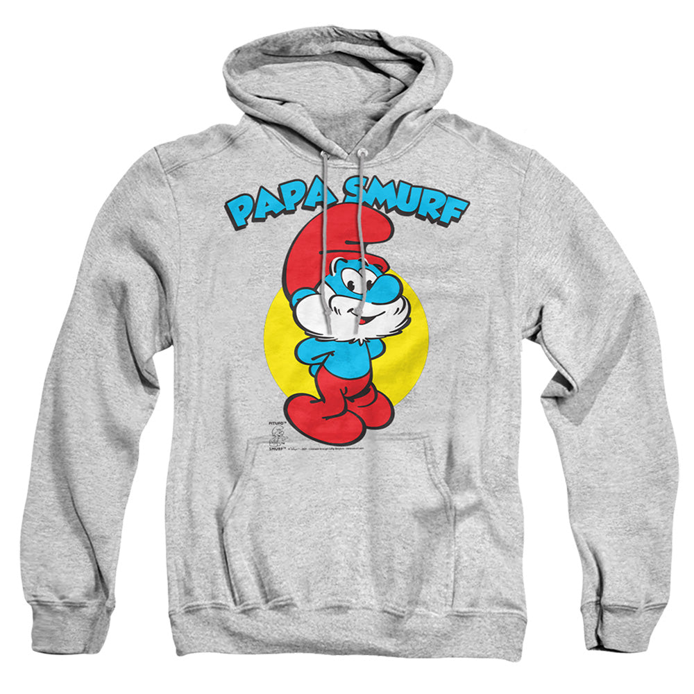 Smurfs Papa Urf Mens Hoodie Athletic Heather