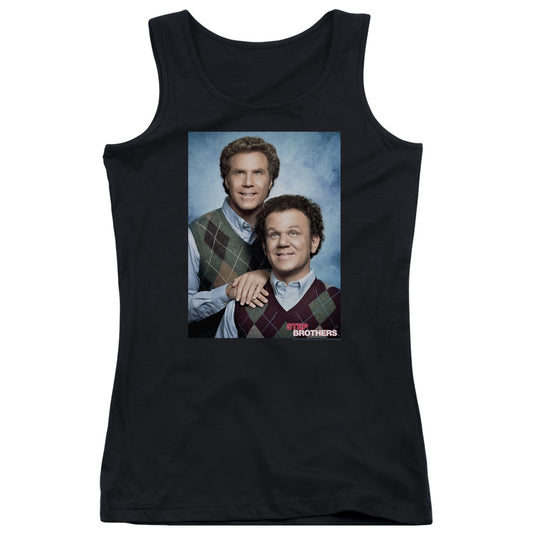 Step Brothers Portrait Womens Tank Top Shirt Black