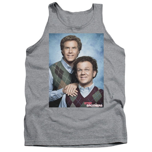 Step Brothers Portrait Mens Tank Top Shirt Athletic Heather