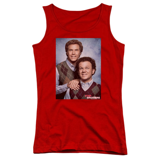 Step Brothers Portrait Womens Tank Top Shirt Red