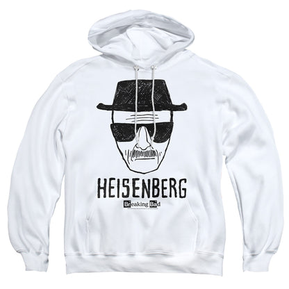 Breaking Bad Heisenberg Mens Hoodie White