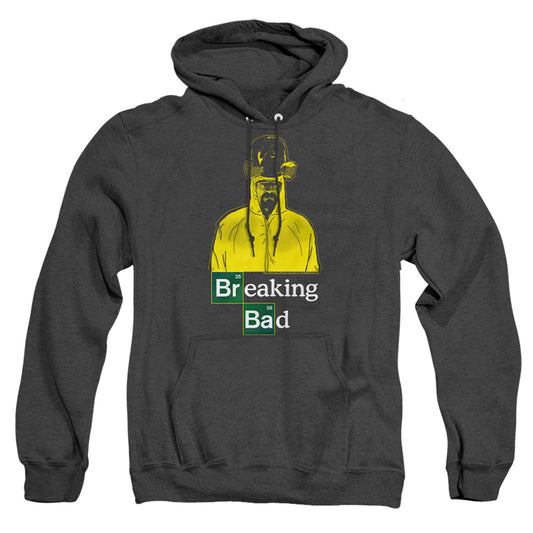 Breaking Bad Hazmat Mens Heather Hoodie Black Officially Licensed