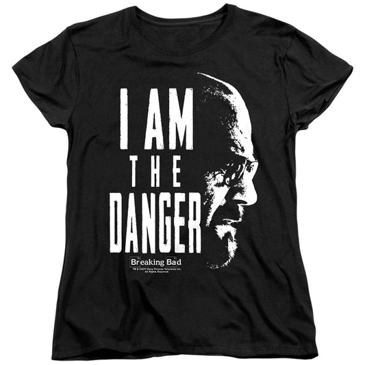 Breaking Bad The Danger Womens T Shirt Black Officially Licensed