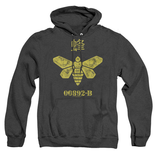 Breaking Bad Methylamine Barrel Bee Mens Heather Hoodie Black Officially Licensed