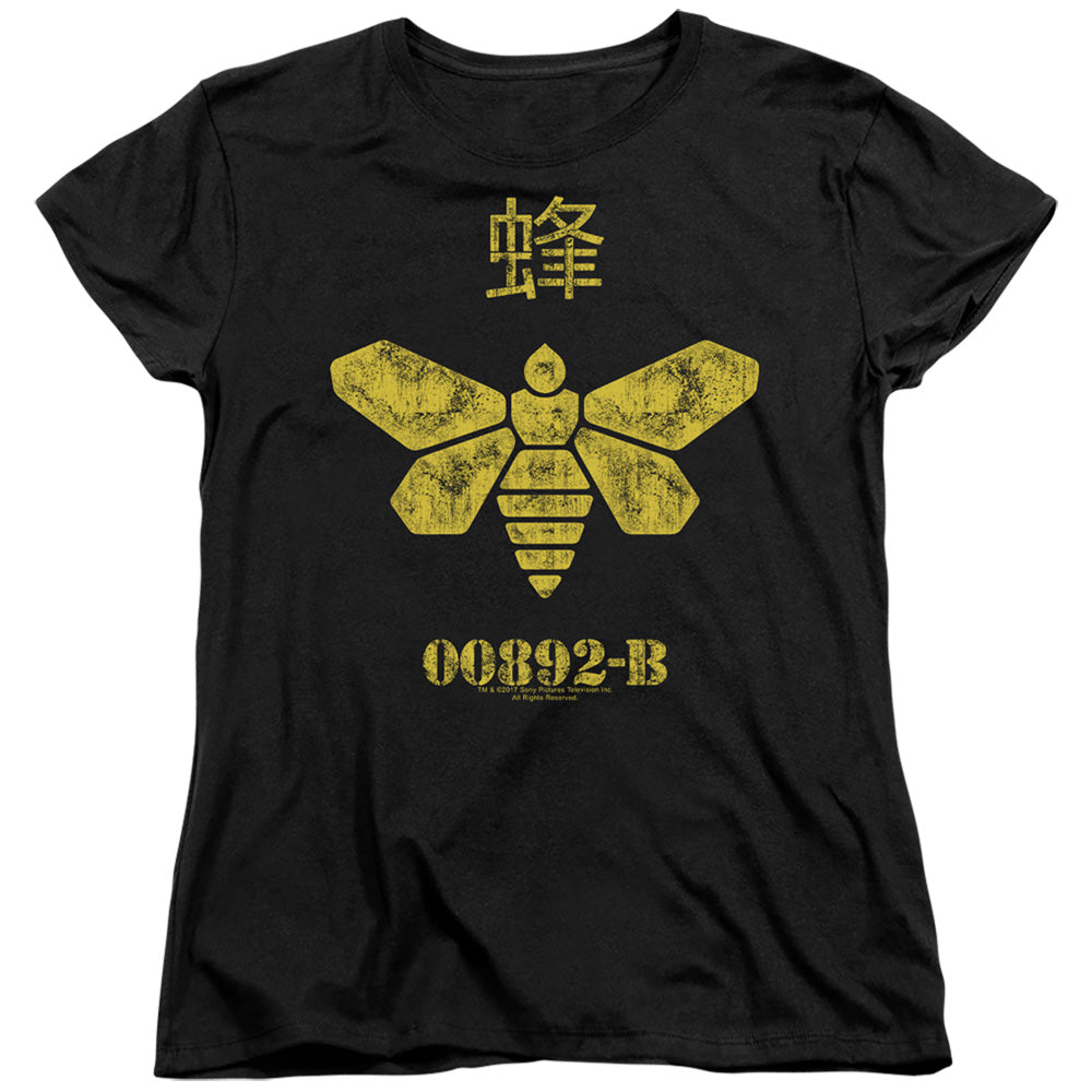 Breaking Bad Methylamine Barrel Bee Womens T Shirt Black Officially Licensed
