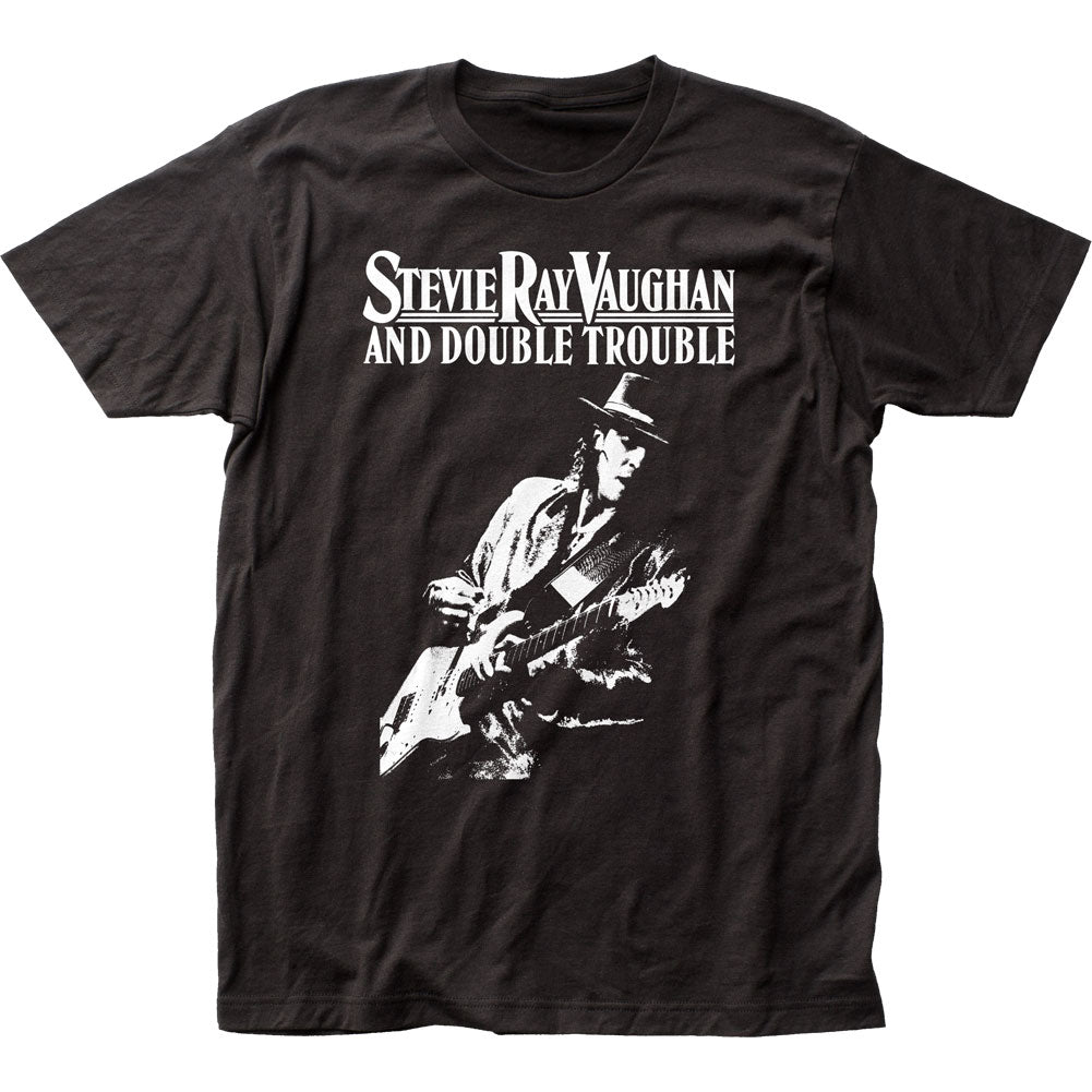 Stevie Ray Vaughan Live Alive Mens T Shirt Black