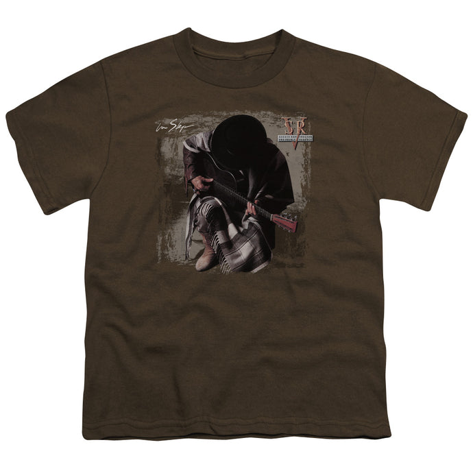 Stevie Ray Vaughan In Step Kids Youth T Shirt Coffee