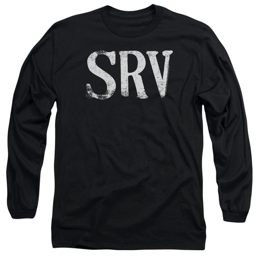 Stevie Ray Vaughan SRV Mens Long Sleeve Shirt Black