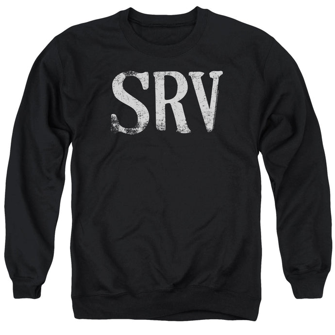 Stevie Ray Vaughan SRV Mens Crewneck Sweatshirt Black
