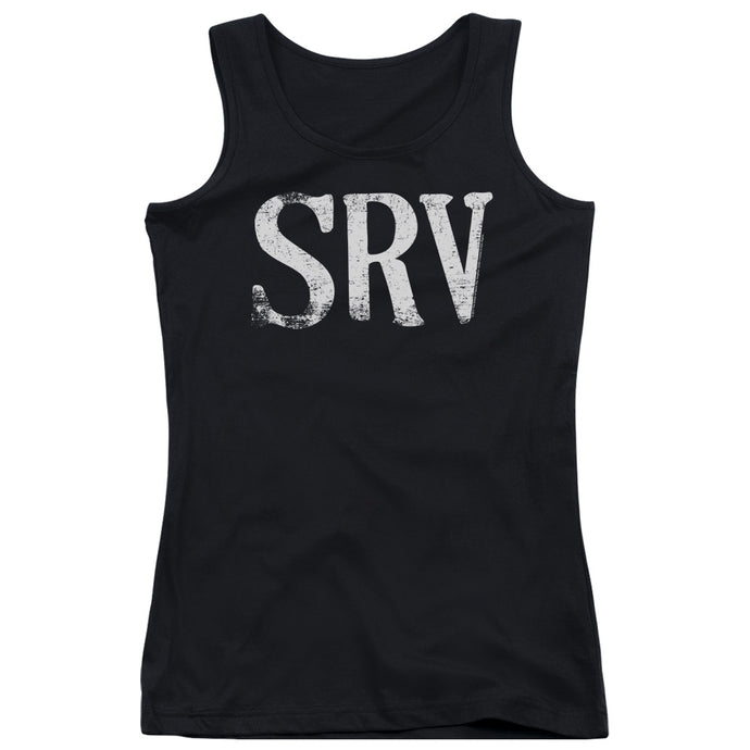 Stevie Ray Vaughan SRV Womens Tank Top Shirt Black