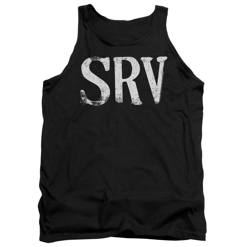 Stevie Ray Vaughan SRV Mens Tank Top Shirt Black