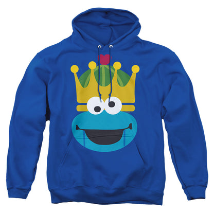 Sesame Street Christmas Nutcracker Cookie Monster Mens Hoodie Royal Blue