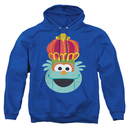 Sesame Street Christmas Nutcracker Rosita Mens Hoodie Royal Blue