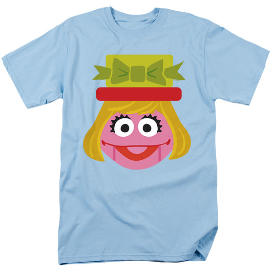 Sesame Street Christmas Nutcracker Prairie Dawn Mens T Shirt Light Blue