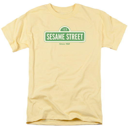 Sesame Street Since 1969 Mens T Shirt Banana