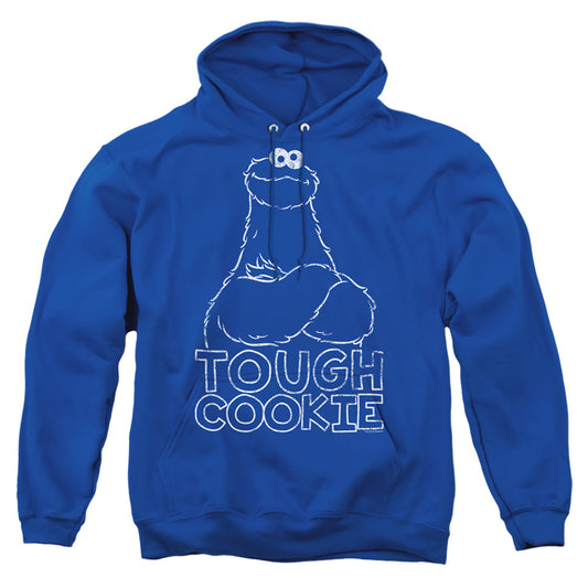 Sesame Street Touch Cookie Mens Hoodie Royal Blue