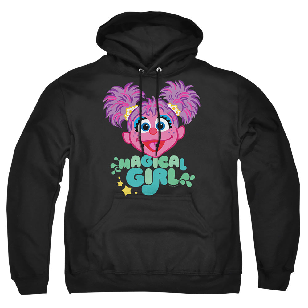 Sesame Street Scribble Head Mens Hoodie Black