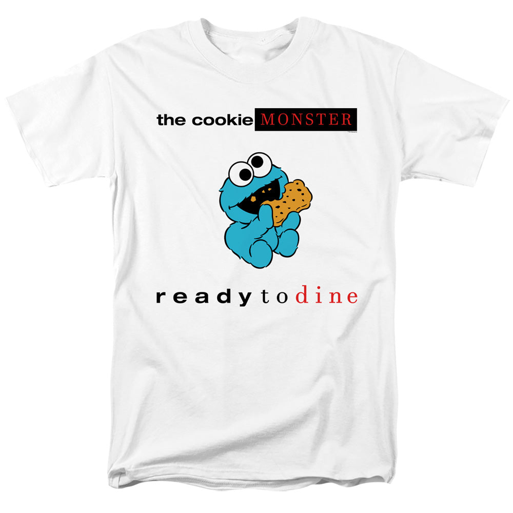 Sesame Street Ready To Dine Mens T Shirt White