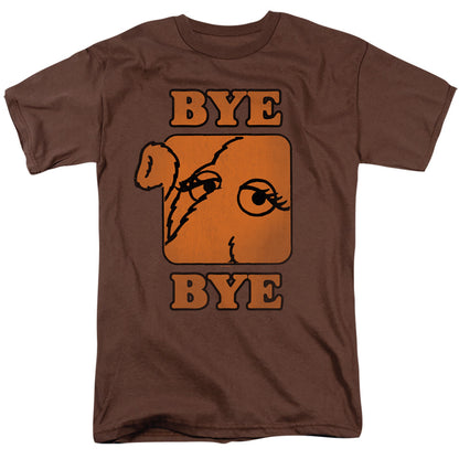 Sesame Street Bye Bye Mens T Shirt Coffee Officially Licensed