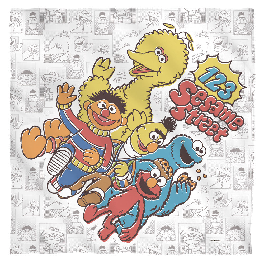 Sesame Street 123 Bandana