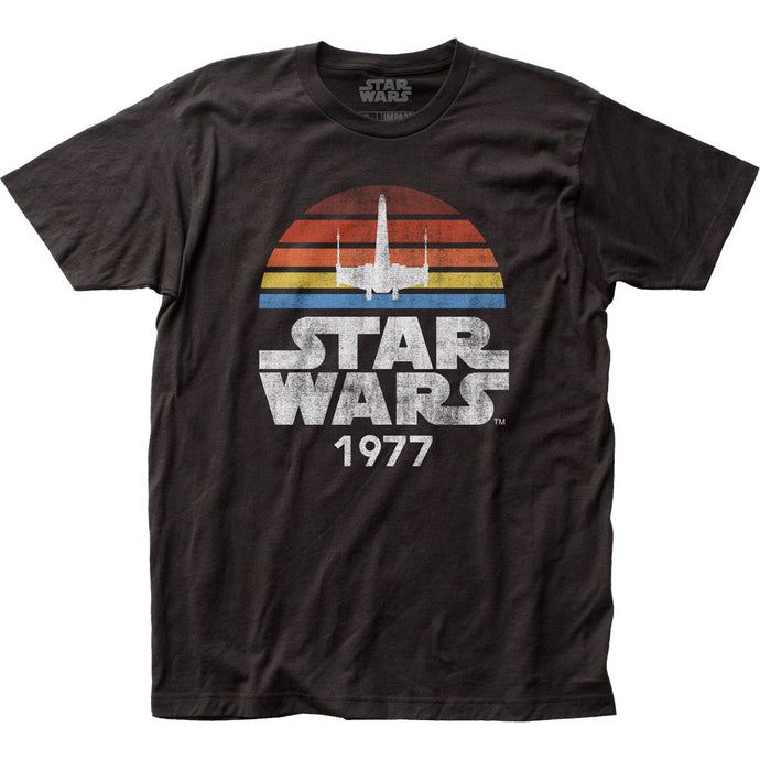Star Wars 1977 Mens T Shirt Black