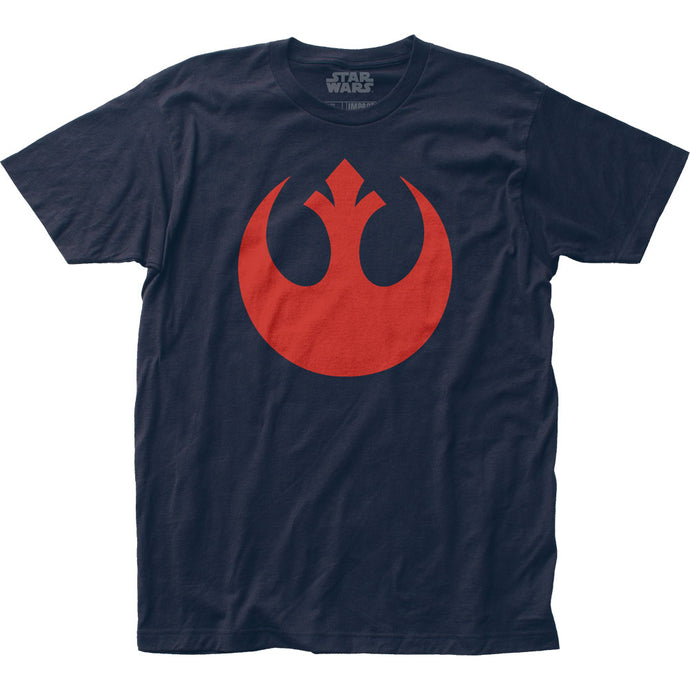 Star Wars Rebel Alliance Mens T Shirt Navy Blue
