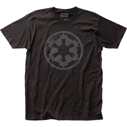 Star Wars Empire Logo Mens T Shirt Black