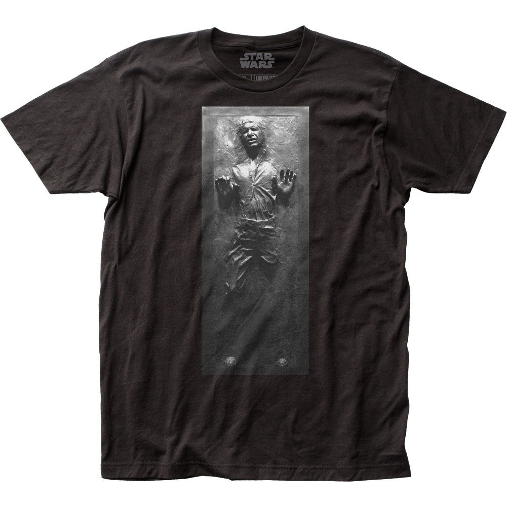 Star Wars Frozen In Carbonite Mens T Shirt Black