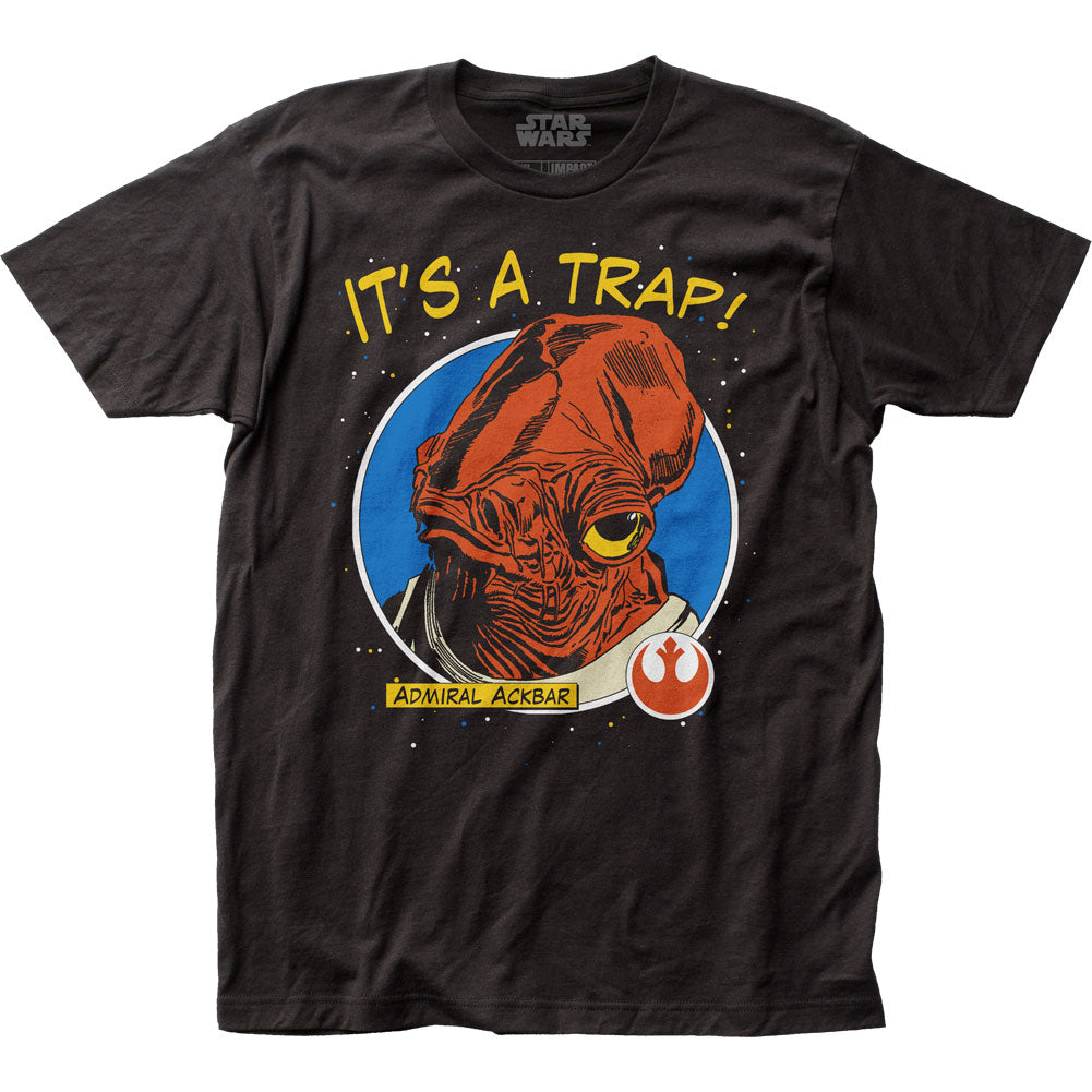 Star Wars It’s A Trap! Mens T Shirt Black