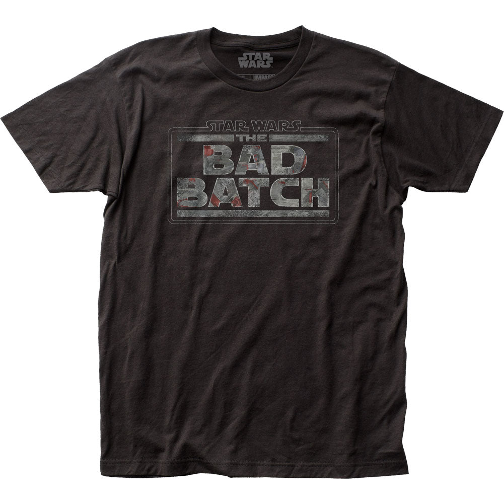 Star Wars Bad Batch Logo Mens T Shirt Black