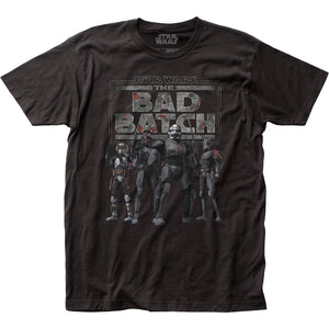 Star Wars The Bad Batch Mens T Shirt Black