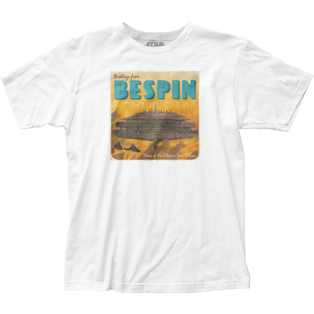 Star Wars Bespin Postcard Mens T Shirt White