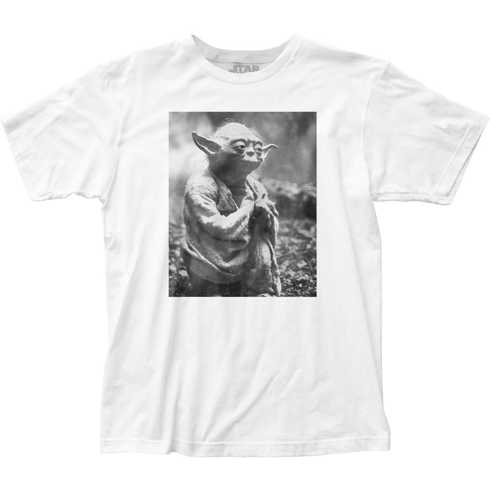 Star Wars Personality Portrait Yoda Mens T Shirt White