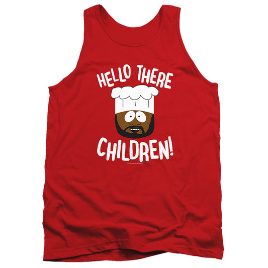 South Park Hello There Children Mens Tank Top Shirt Red