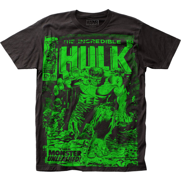 Hulk Monster Unleashed Mens T Shirt Black