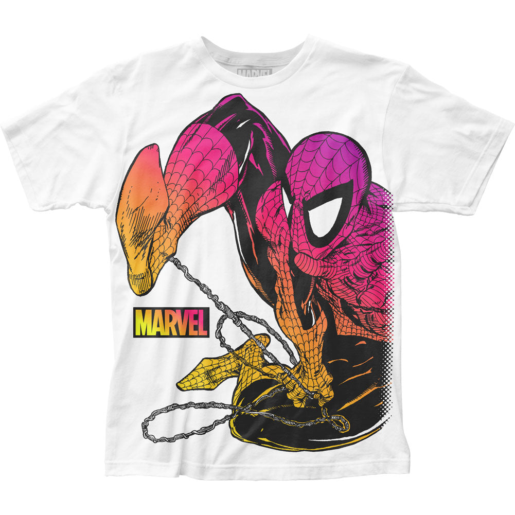 Spider-Man Chromatic Mens T Shirt White
