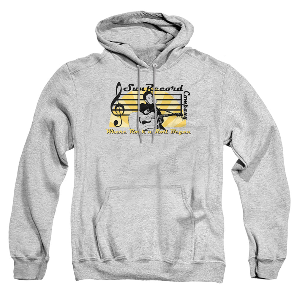 Sun Sun Record Company Mens Hoodie Athletic Heather