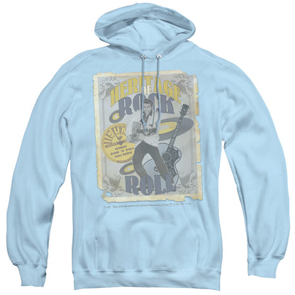 Sun Heritage Of Rock Poster Mens Hoodie Light Blue