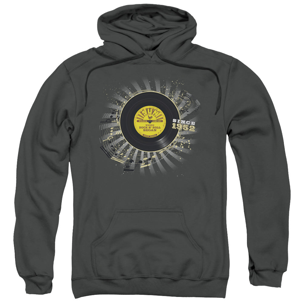 Sun Established Mens Hoodie Charcoal