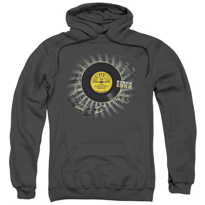 Sun Established Mens Hoodie Charcoal