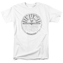 Load image into Gallery viewer, Sun Records Crusty Logo Mens T Shirt White