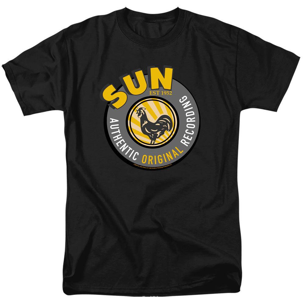 Sun Records Sun Records Logo Mens T Shirt Black