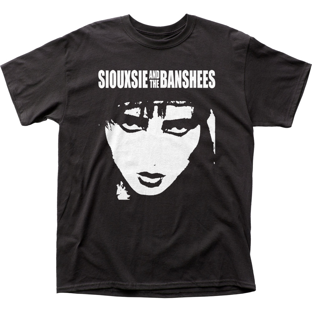 Siouxsie & The Banshees Face Mens T Shirt Black